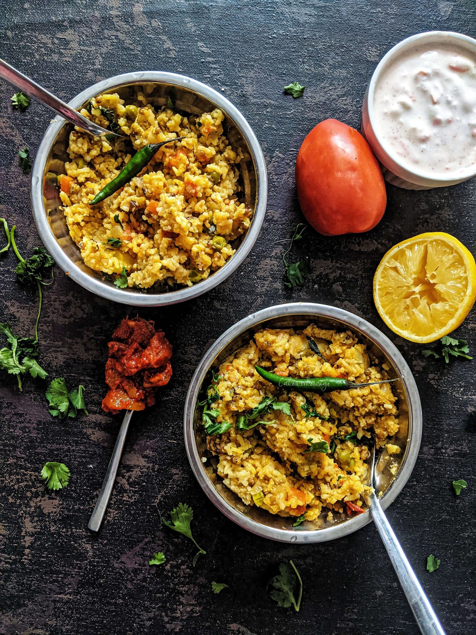 Instant Pot Khichdi Green Moong Dal Khichdi CakeworkOrange