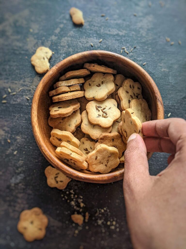 Wholewheat Cumin Cookies