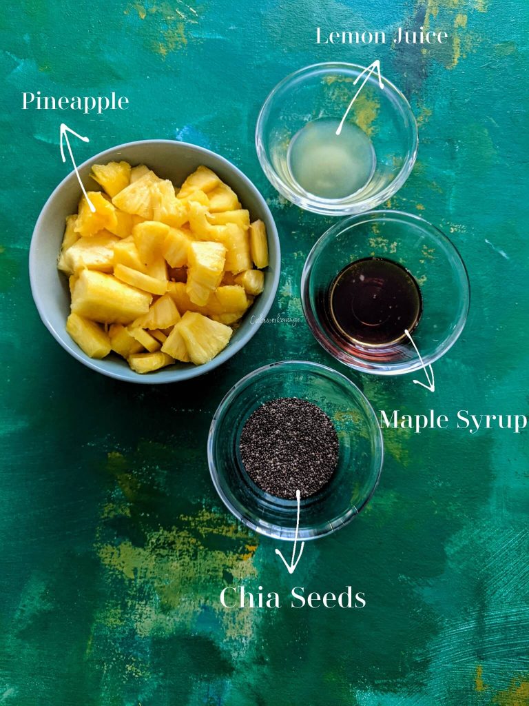 Ingredients for Jam