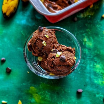 Banana Chocolate Nice Cream