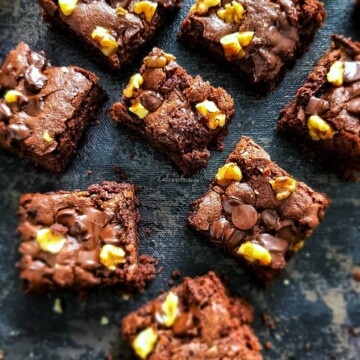 Eggless Chocolate Brownies