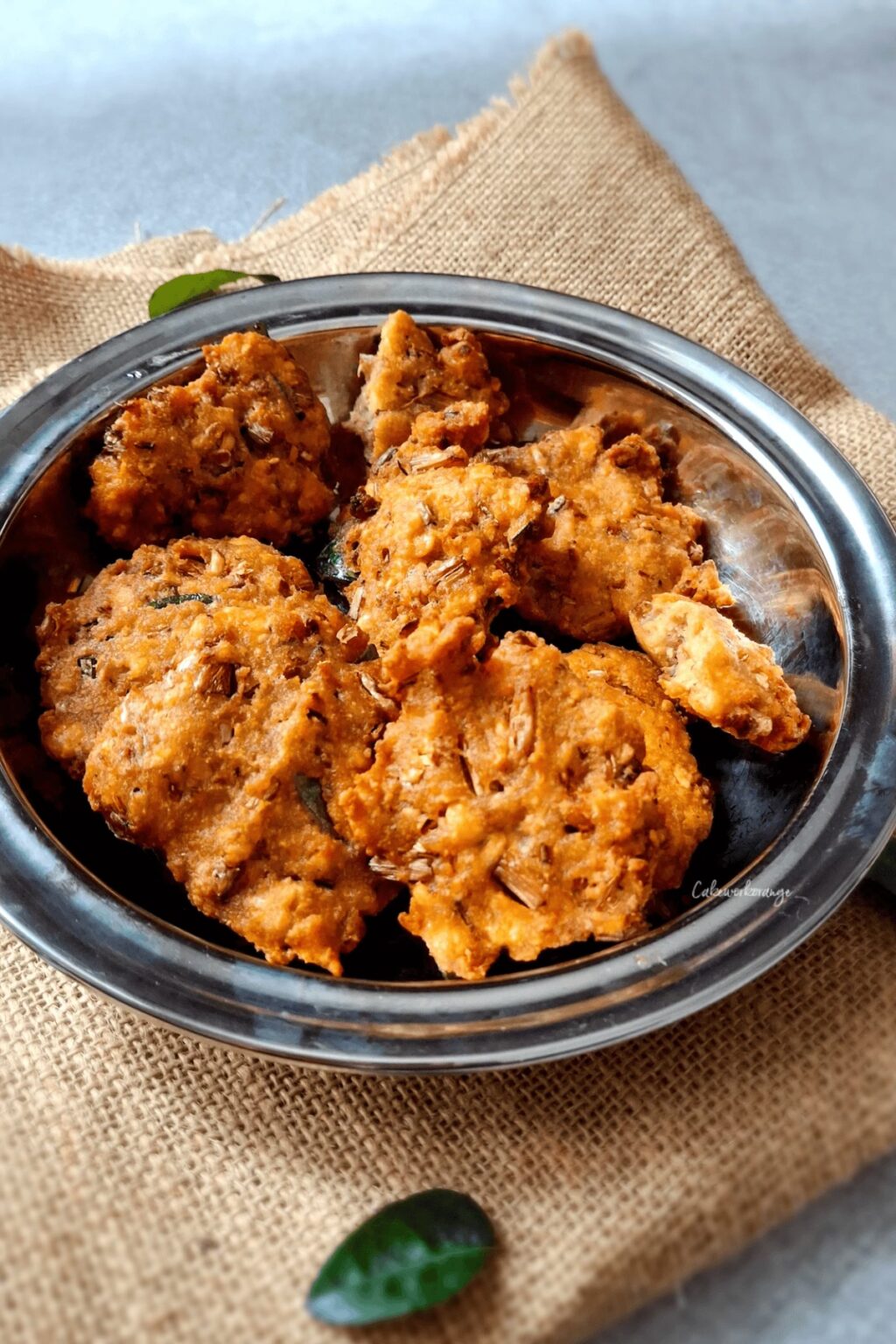 Vazhaipoo Vadai | Banana Flower Vadai - Cakeworkorange